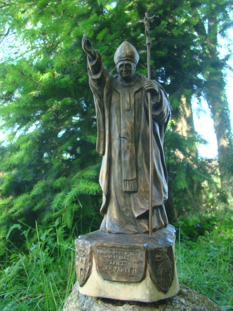 55_Statua sw.  JP II